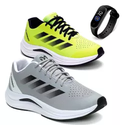 Kit 2 Pares Tênis Masculino Esportivo Para Malhar ... - DMDAMANDO