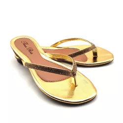 Sandália Feminina Rasteirinha Salto 2 Cm de Dedo 7... - Docvi Distribuidora