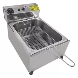 Tacho Fritador Elétrico 7,5 Litros C/ Cesto - Cra ... - Dom Pedro Refrigeração