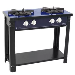Fogão 2 Bocas Linha Bravo Azul - Venâncio - Dom Pedro Refrigeração