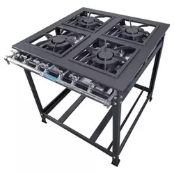 Fogão 4 Bocas Baixa Pressão 30x30 - MR Fogões - Dom Pedro Refrigeração