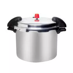 Panela de Pressão Profissional 25 Litros Polida - ... - Dom Pedro Refrigeração