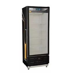 Visa Cooler Bebidas 450 Litros Preta - PoloFrio - Dom Pedro Refrigeração