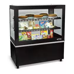 Vitrine Seca 1 Metro Linha Black Box - Conservex - Dom Pedro Refrigeração