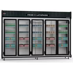 Auto Serviço Frios/Laticínios 3 Metros Linha Class... - Dom Pedro Refrigeração