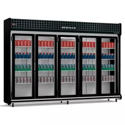 Auto Serviço Bebidas 3 Metros Linha Classic - Polo... - Dom Pedro Refrigeração