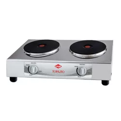 Fogão Elétrico de Mesa 2 Bocas Modelo Topázio - La... - Dom Pedro Refrigeração