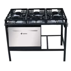 Fogão de 6 Bocas Baixa Pressão c/ Forno - Venâncio... - Dom Pedro Refrigeração