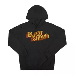 Hoodie Blaze Supply 3D Black - 2369 - DREAMS SKATESHOP