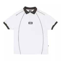 Camisa Polo High Attic White Brown - 5095 - DREAMS SKATESHOP