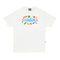 Camiseta High Tee Clay White - 4821 - DREAMS SKATESHOP