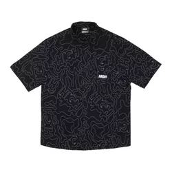 Button Shirt High Mountains Black - 5003 - DREAMS SKATESHOP