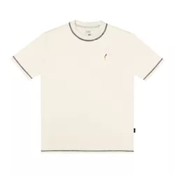 Camiseta Plano C Logo Bordado Marfim - 4839 - DREAMS SKATESHOP
