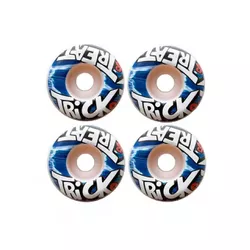 Roda Trick Treat Logo Azul 51mm - 5696 - DREAMS SKATESHOP