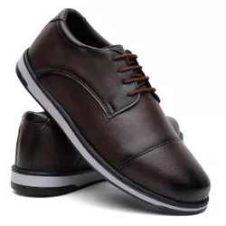 Sapato Masculino Oxford - Café - OXFORD-C - LORENZZO LOPEZ DROPSHIPPING
