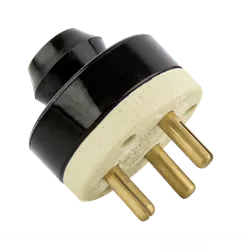 PLUGUE INDUSTRIAL PORCELANA 3P 30A - Eletro Light