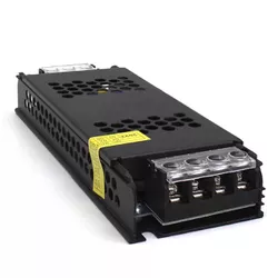 FONTE CHAVEADA SLIM 12V 10A 120W CAPA PRETA - Eletro Light