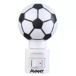 Luz Noturna LED Bola de Futebol 1W 3000K - Eletro Light