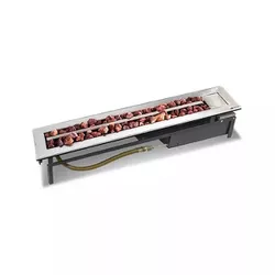 Lareira a Gás Modelo Stile 120cm - Jx Metais - 2981 - Empório do Lazer