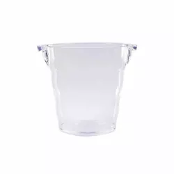 Balde De Gelo Champanheira De Acrílico 3,7 Litros Transparente - Infinity - 2884 - Empório do Lazer