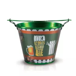 Balde De Gelo Para Cerveja Em Alumínio Amigos - Alumiart - 6250 - Empório do Lazer