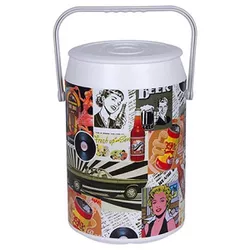 Cooler Retro Color 42 Latas - Anabell - 1796 - Empório do Lazer