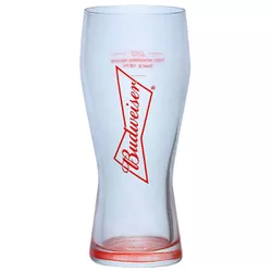 Copo de Cerveja Budweiser Estampa Vermelha 400ml - Gravata GlobImports - 2247 - Empório do Lazer