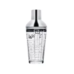 Coqueteleira de Vidro 500ml - Hercules - 1726 - Empório do Lazer