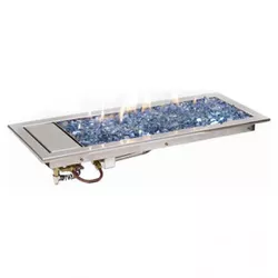 Lareira A Gás Modelo Kawah 100cm - K3 Imports - 670 - Empório do Lazer