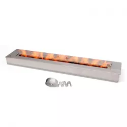 Queimador Ecológico Para Lareira Etanol De 101 Cm Com Fita Térmica - K3 Imports - 939 - Empório do Lazer