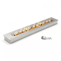 Queimador Ecológico Para Lareira Etanol De 121 Cm Com Fita Térmica - K3 Imports - 940 - Empório do Lazer