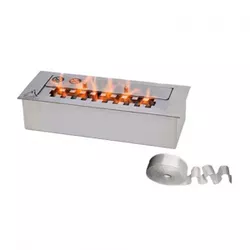 Queimador Ecológico Para Lareira Etanol De 31 Cm Com Fita Térmica - K3 Imports - 941 - Empório do Lazer
