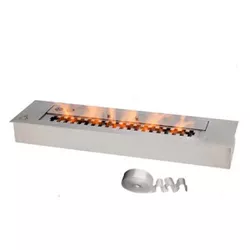 Queimador Ecológico Para Lareira Etanol De 61 Cm Com Fita Térmica - K3 Imports - 945 - Empório do Lazer
