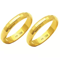 Alianças de casamento e noivado em ouro 18k. 750 t... - EMPORIUM DAS ALIANÇAS