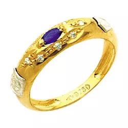 Anel de Formatura com diamantes em Ouro 18k - ANF... - EMPORIUM DAS ALIANÇAS