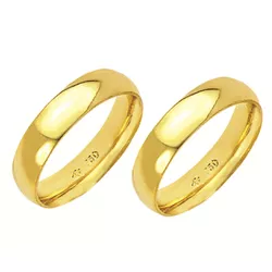 Alianças de casamento e noivado em ouro 18k 750 ab... - EMPORIUM DAS ALIANÇAS