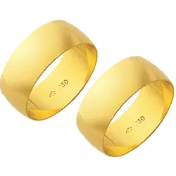 Alianças de casamento e noivado em ouro 18k 750 tr... - EMPORIUM DAS ALIANÇAS