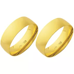 Alianças de casamento e noivado em ouro 18k 750 ab... - EMPORIUM DAS ALIANÇAS