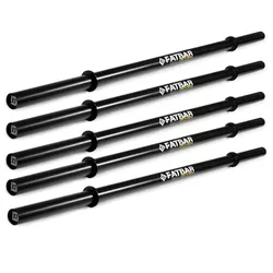 Kit 5 Fat Bar Barra Olímpica 1,80 m - Equipamentos Line Fitness