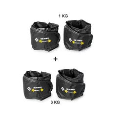 Kit 1 Par de Tornozeleira 1KG + 1 Par de Tornozele... - Equipamentos Line Fitness
