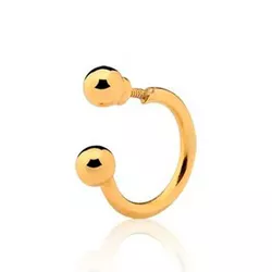 Piercing De Orelha, Nariz Ou Tragus De Ouro 18k Bo... - Fábrica do Ouro ®️