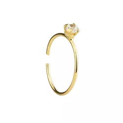Piercing De Orelha, Hélix/Cartilagem De Ouro 18k R... - Fábrica do Ouro ®️