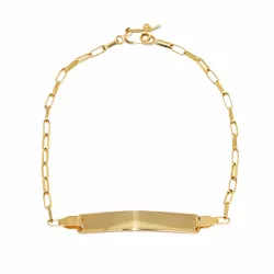 Pulseira Infantil De Ouro 18k Cartie De 16cm Com C... - Desejo de Prata ®️