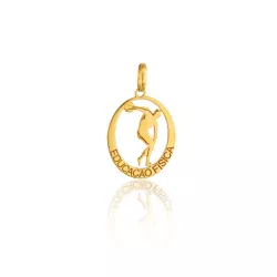 Pingente De Ouro 18k Formatura De Educação Física ... - Fábrica do Ouro ®️