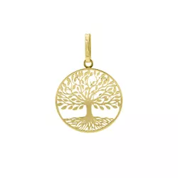 Pingente De Ouro 18k Arvore da Vida Vazado/lisa - ... - Desejo de Prata ®️
