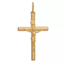 Pingente De Ouro 18k Crucifixo Com 35mm - 101563 - Desejo de Prata ®️
