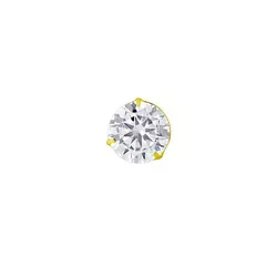 Pingente Ponto De Luz De Ouro 18k Com Zircônia De ... - Fábrica do Ouro ®️
