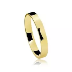 Aliança Individual De Ouro 18k Fio Quadrado De 3mm... - Fábrica do Ouro ®️
