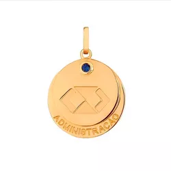 Pingente De Ouro 18k Formatura De Administração Co... - Fábrica do Ouro ®️