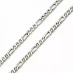 Corrente De Prata 925 Groumet 3x1 De 2,2mm Com 60c... - Fábrica do Ouro ®️